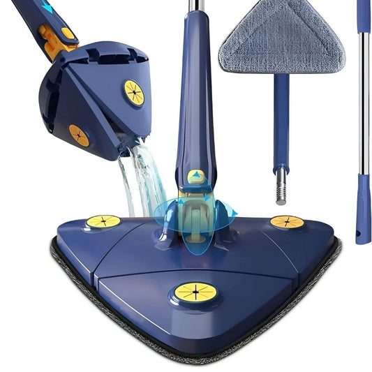 Squeezing 360 Triangle Cleaning Mop