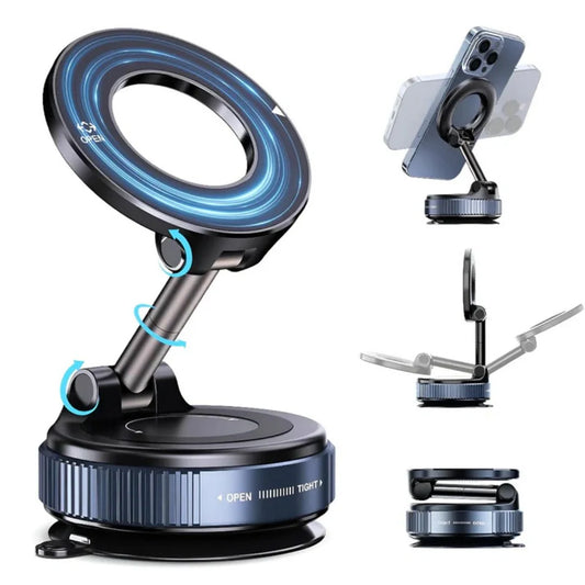 Vacuum Magnetic Suction Phone Holder