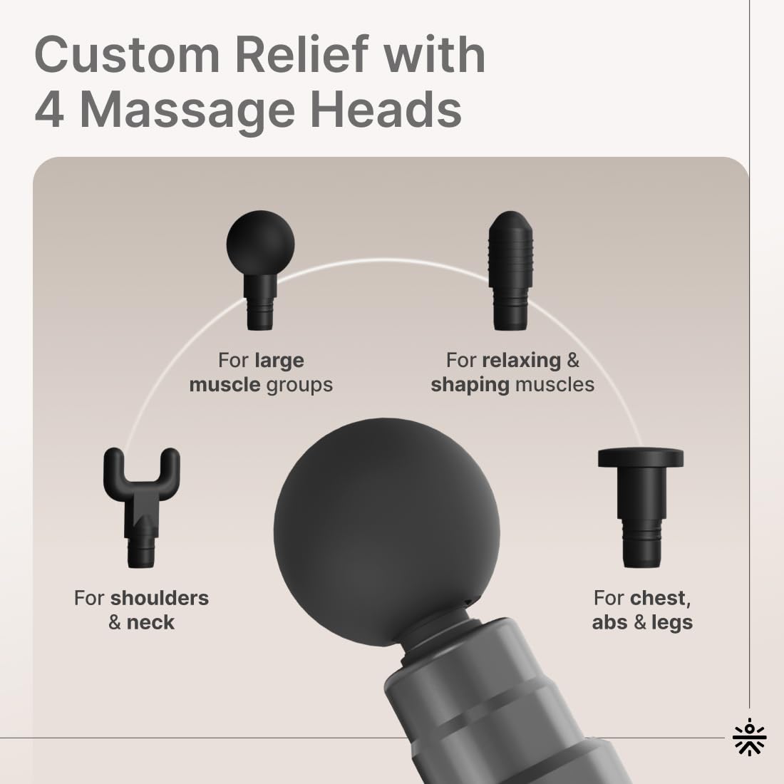 Smart Gun Massager For Head And Body