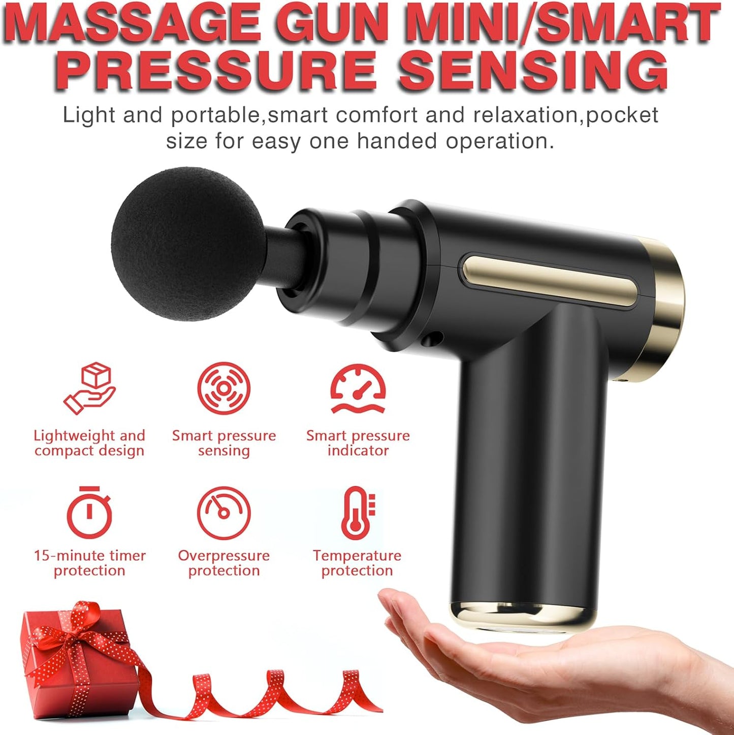 Smart Gun Massager For Head And Body