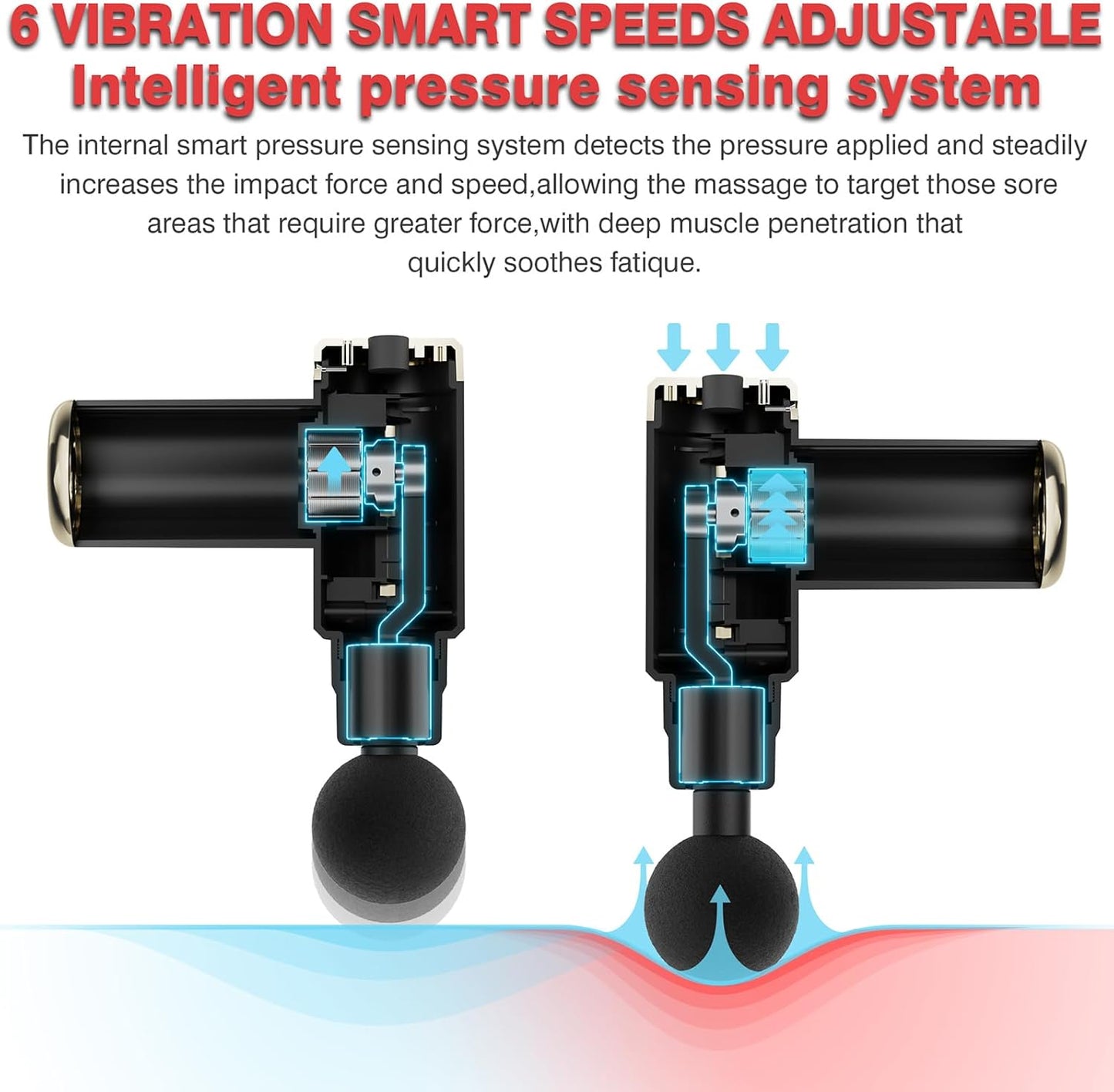 Smart Gun Massager For Head And Body