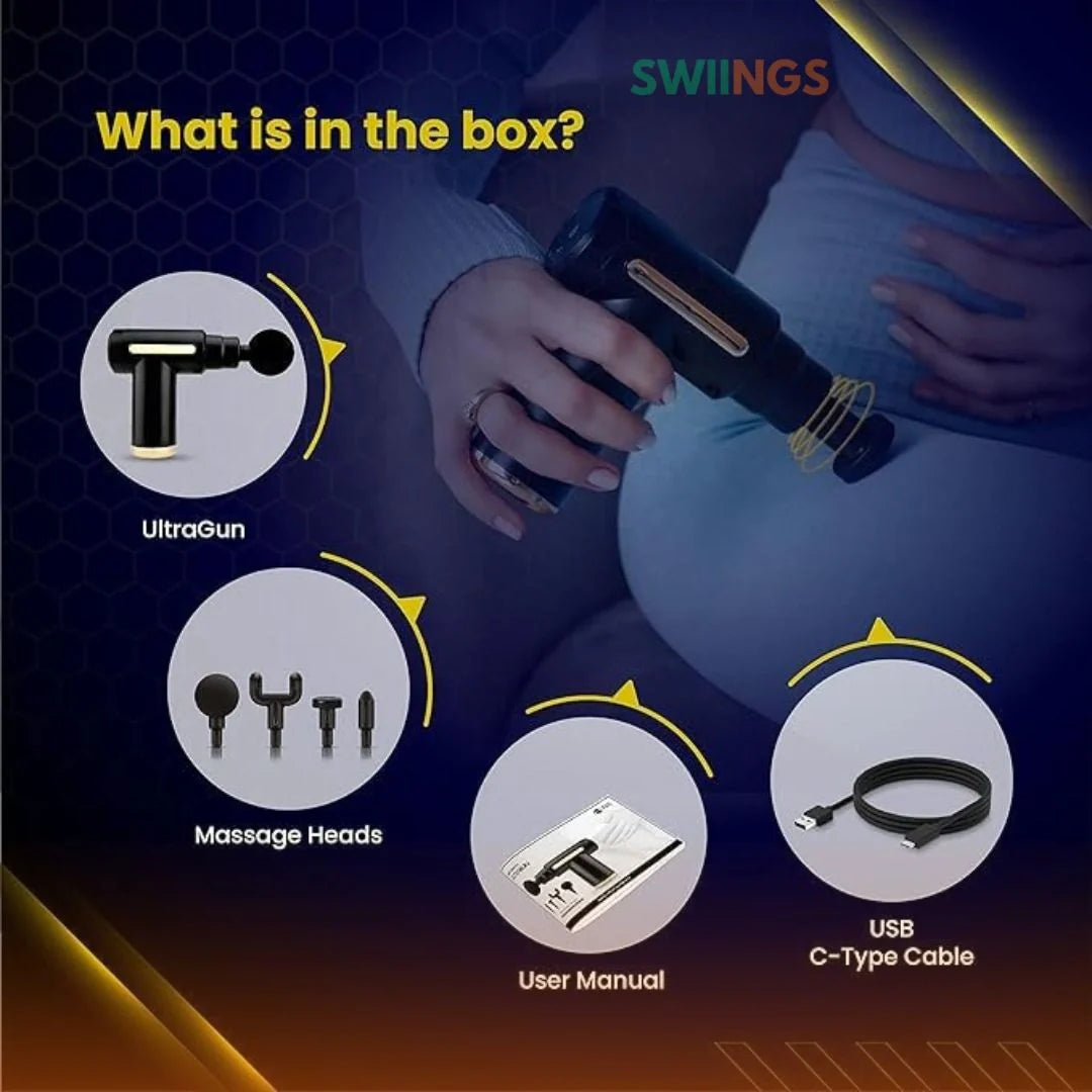 Smart Gun Massager For Head And Body